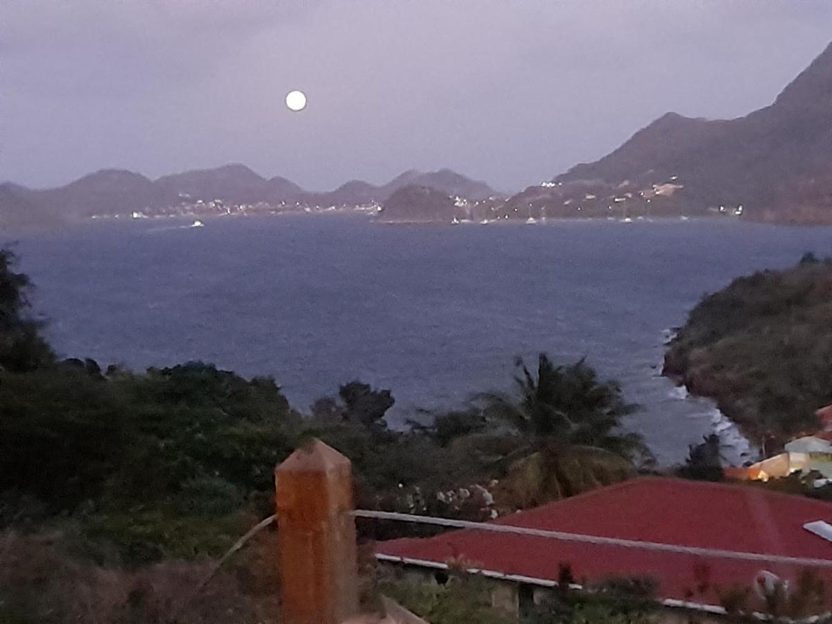 Ti Kaz Anoli Vue Epoustouflante Sur La Baie Villa Terre-de-Bas Exterior foto