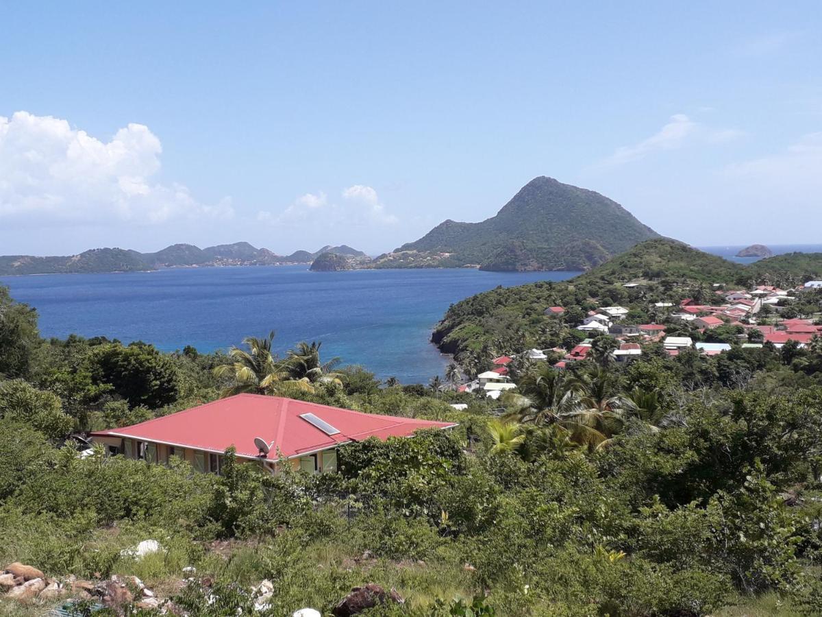 Ti Kaz Anoli Vue Epoustouflante Sur La Baie Villa Terre-de-Bas Exterior foto