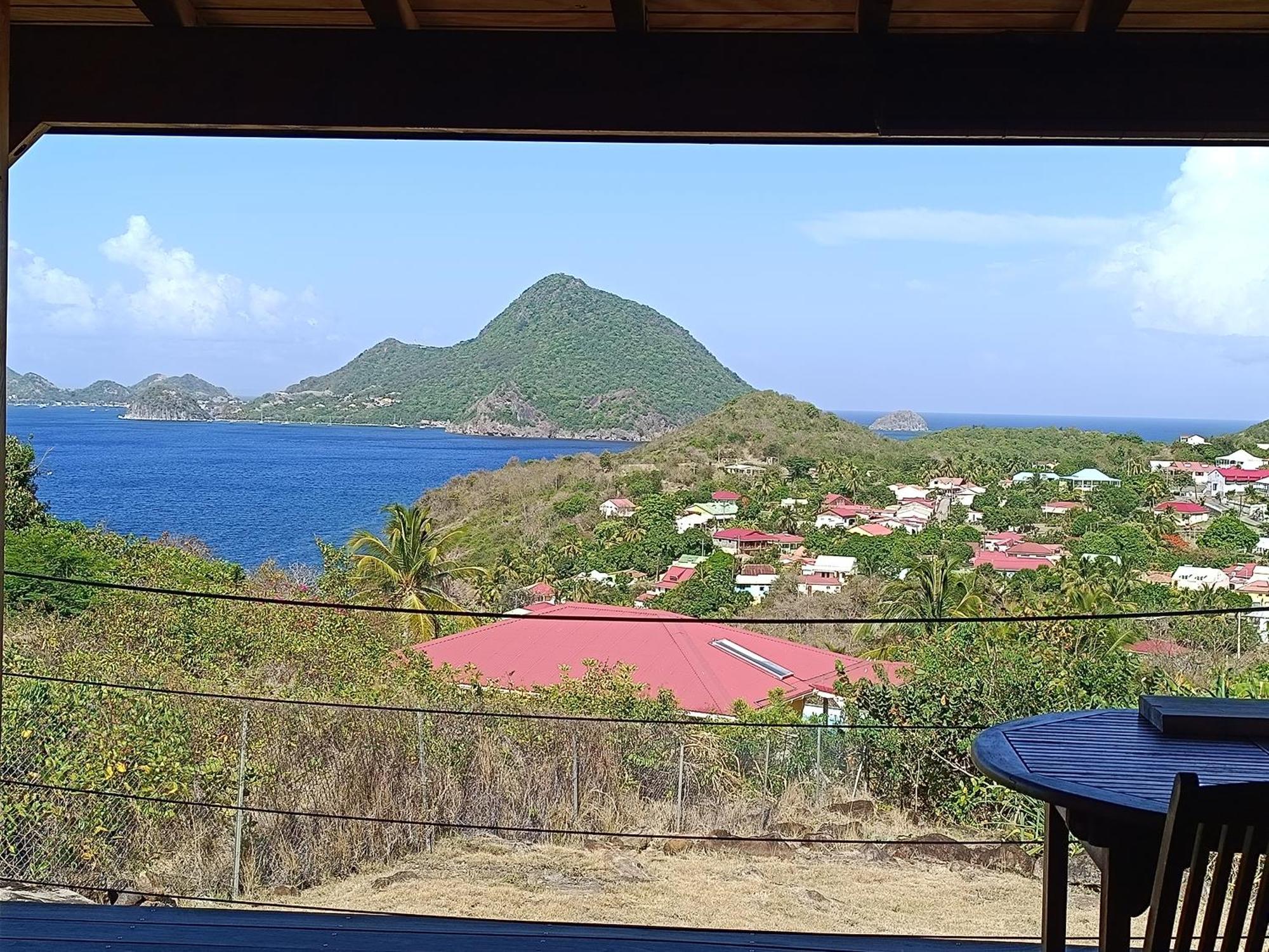 Ti Kaz Anoli Vue Epoustouflante Sur La Baie Villa Terre-de-Bas Exterior foto