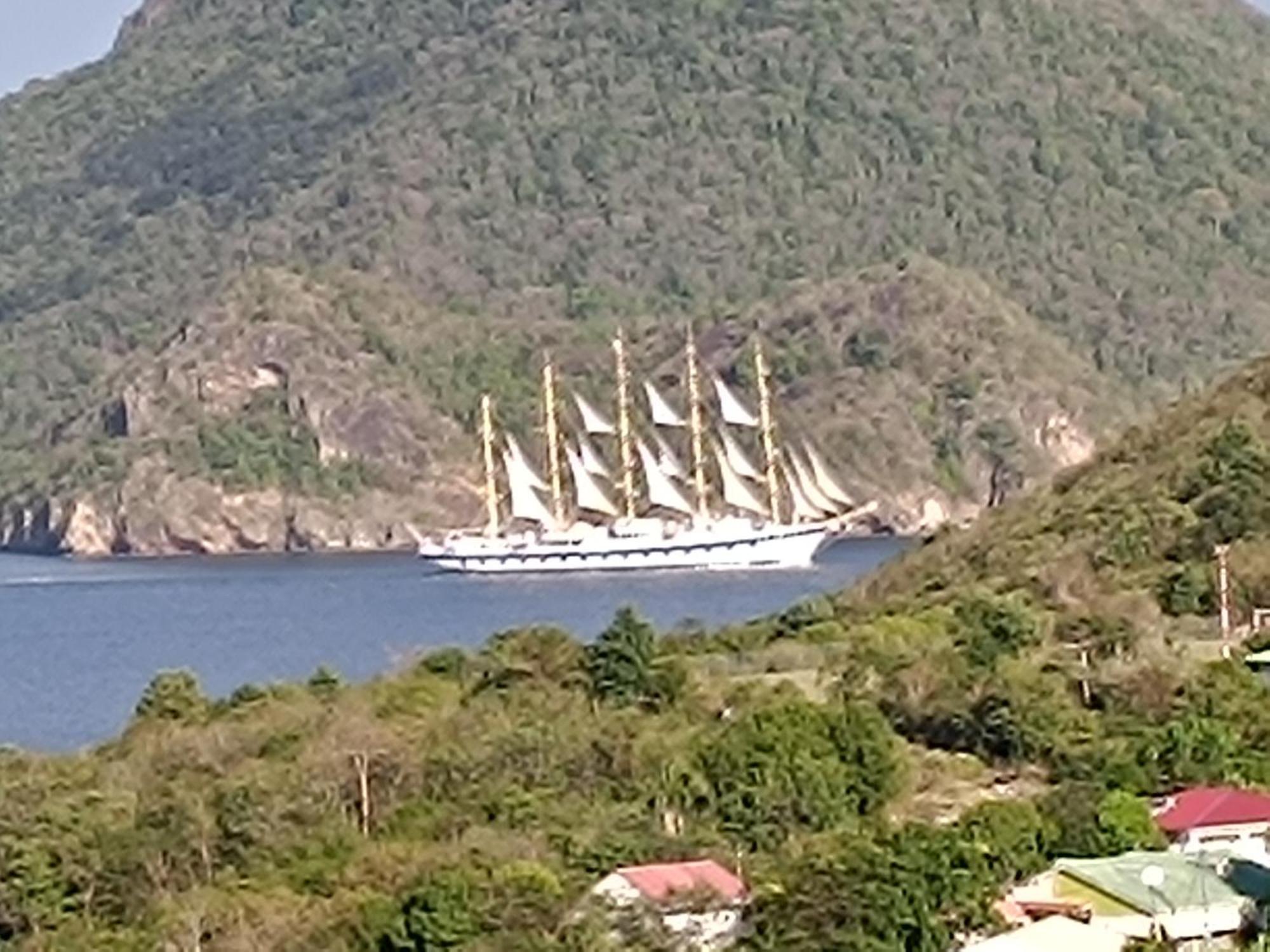 Ti Kaz Anoli Vue Epoustouflante Sur La Baie Villa Terre-de-Bas Exterior foto
