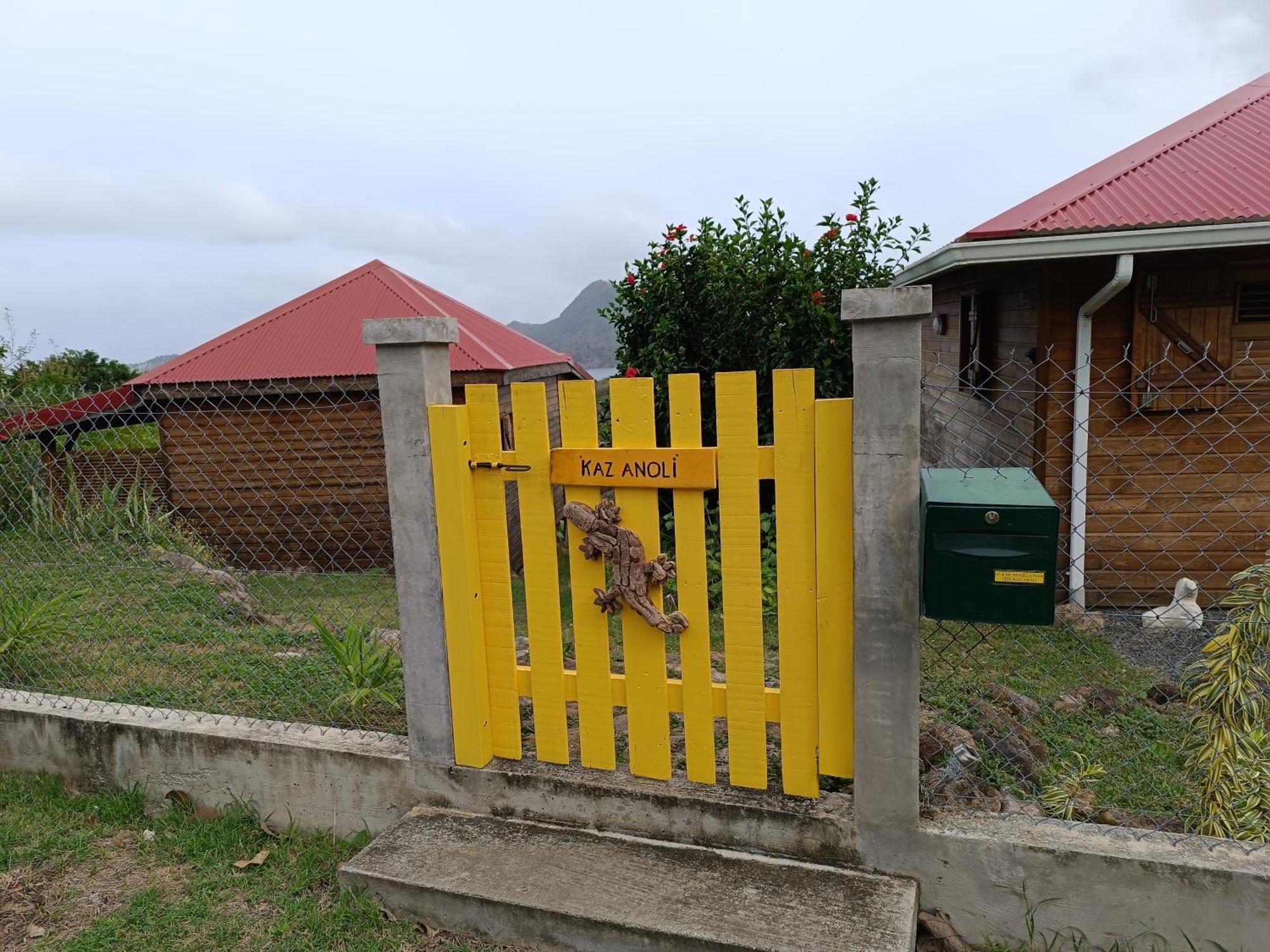Ti Kaz Anoli Vue Epoustouflante Sur La Baie Villa Terre-de-Bas Exterior foto